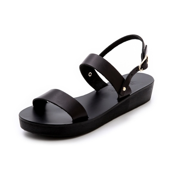 Ancient Greek Sandals | Shoes | Ancient Greek Clio Platform Sandals ...